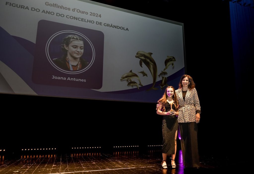 Joana Antunes conquista prémio Golfinho d’Ouro na categoria Figura do Ano pelo concelho de Grândola