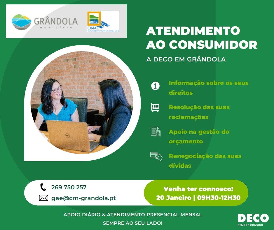 DECO | Atendimento ao consumidor » janeiro