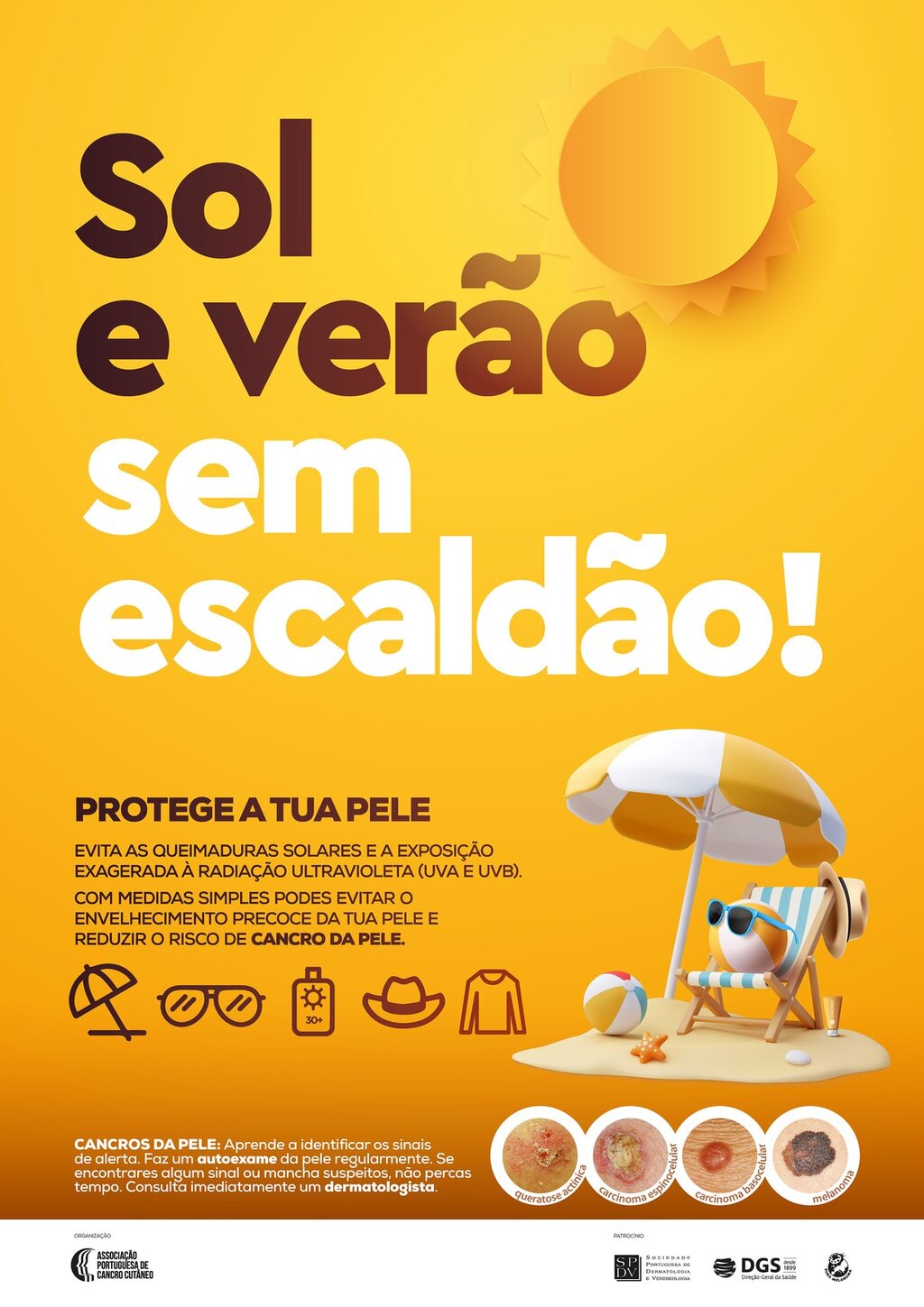 SAÚDE | Sole e verão sem escladão ! Proteja a sua pele !