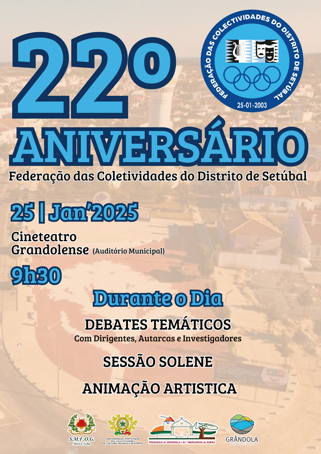 22.º Aniversário da Federação das Coletividades do Distrito de Setúbal