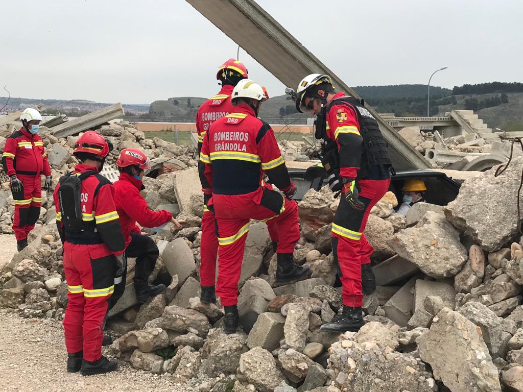 Grândola destaca-se em exercício internacional de proteção civil realizado em Espanha