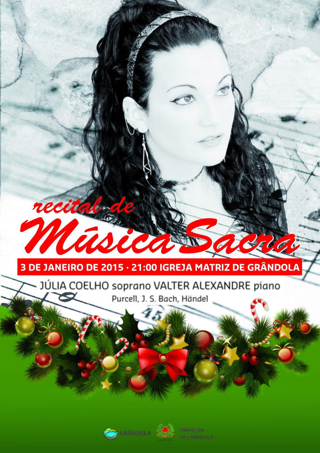 Recital de Música Sacra com a Soprano Júlia Coelho 