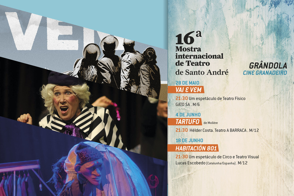 Grândola apresenta Teatro de excelência em maio e junho