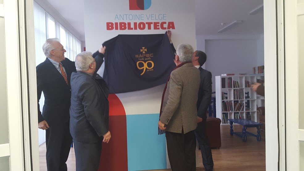 Biblioteca Antoine Velge inaugurada ontem no Lousal