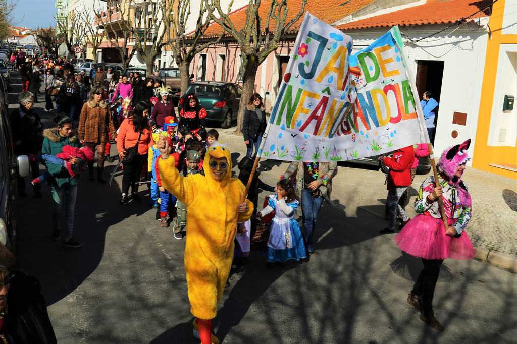 Desfile de Carnaval dos alunos das escolas de Grândola