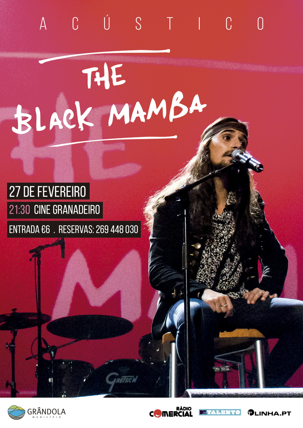 THE BLACK MAMBA em Grândola! Um Espectáculo Imperdível!